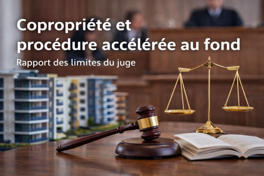 Copropri&#x00E9;t&#x00E9;&#x20;et&#x20;proc&#x00E9;dure&#x20;acc&#x00E9;l&#x00E9;r&#x00E9;e&#x20;au&#x20;fond&#x20;&#x3A;&#x20;rappel&#x20;des&#x20;limites&#x20;du&#x20;juge